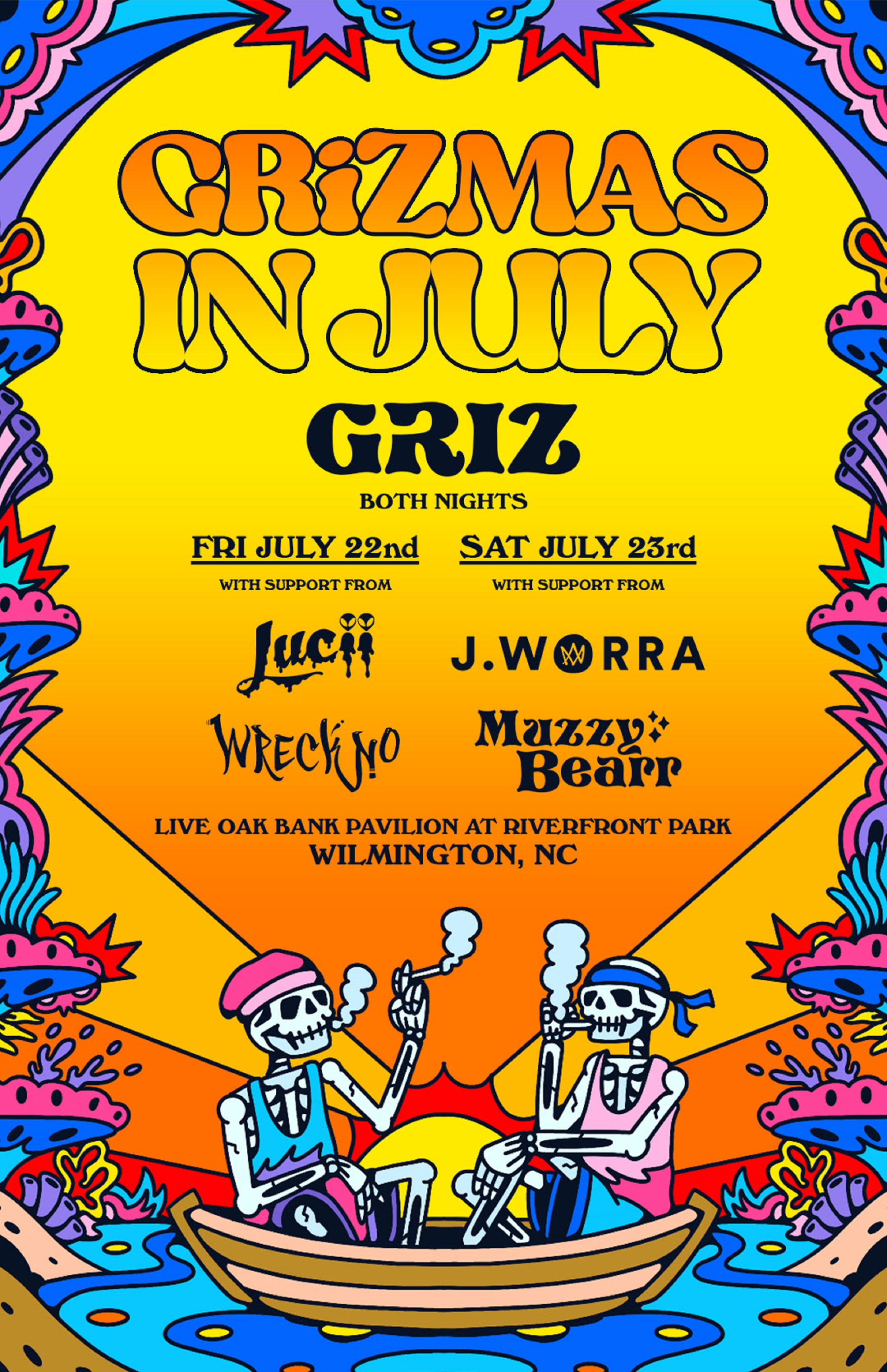 GRiZ Announces Return of 'GRiZMAS In July' on July 22nd & 23rd at